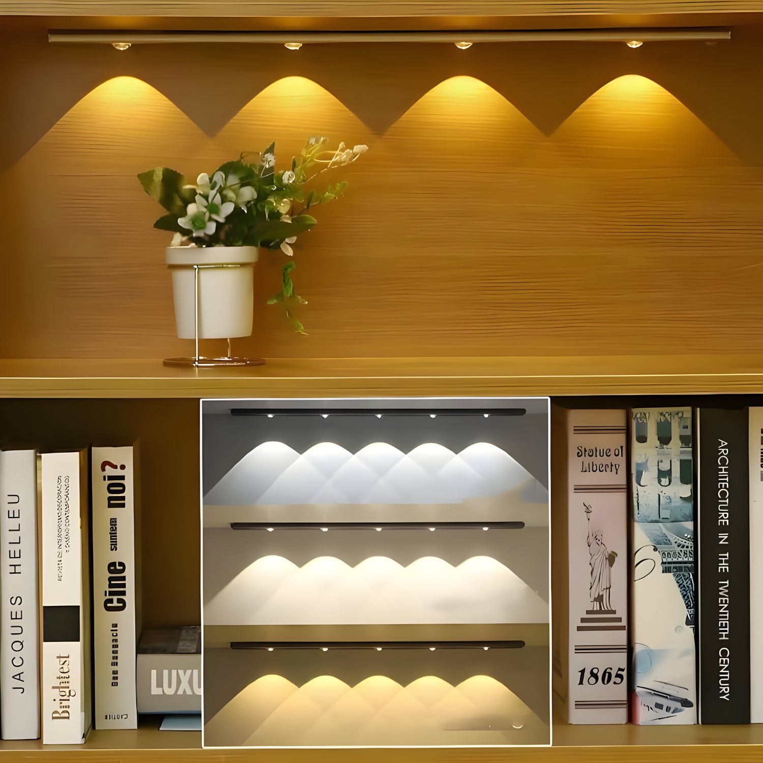 Wireless Smart LED Fixture with Motion Sensor