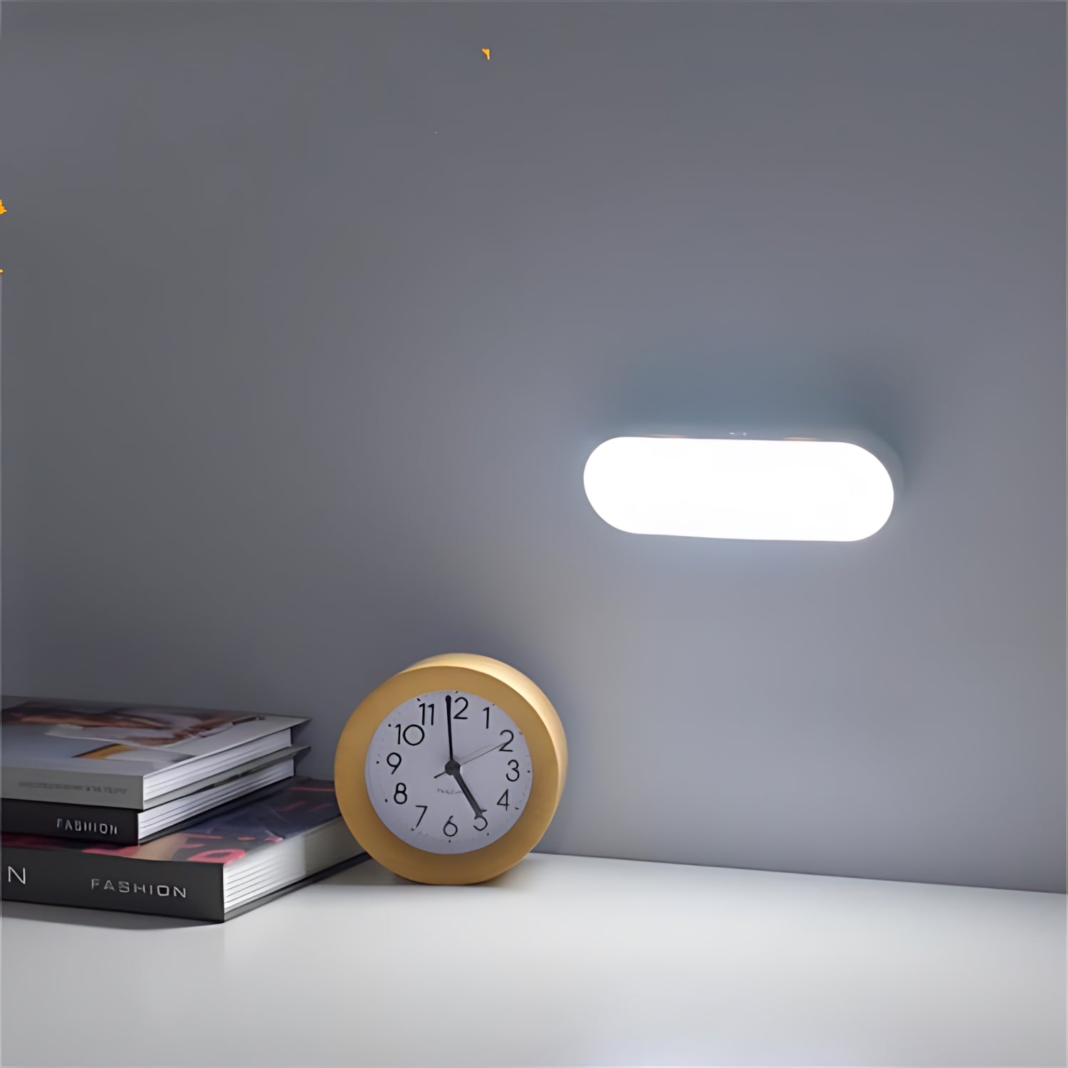 LED USB Rechargeable Wireless Motion Sensor Sticky Wall Lamp