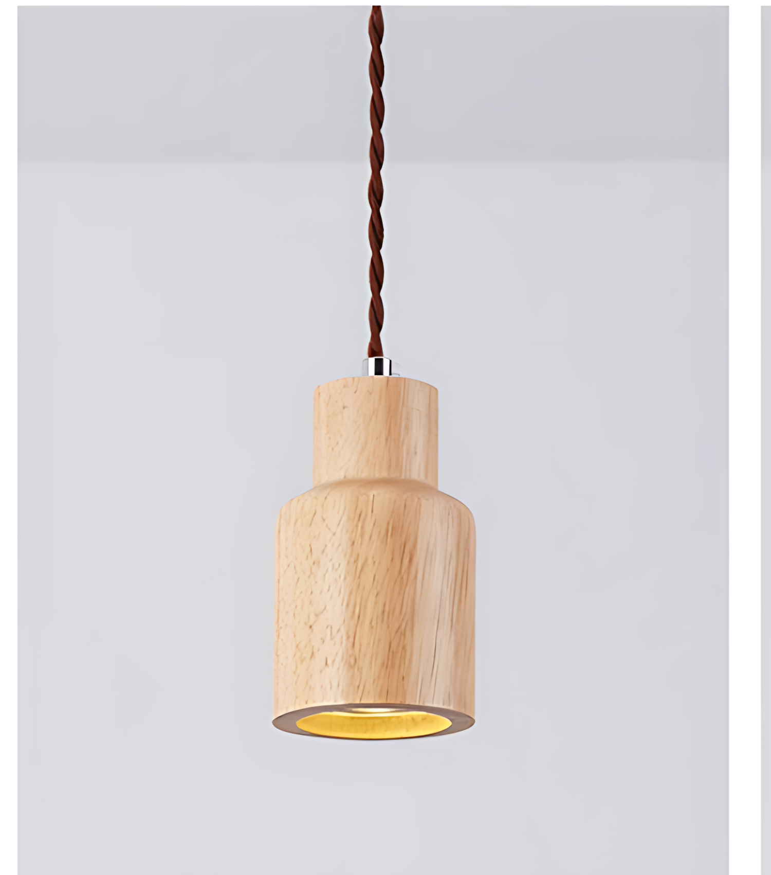Falken - Scandinavian Wood Pendant Light