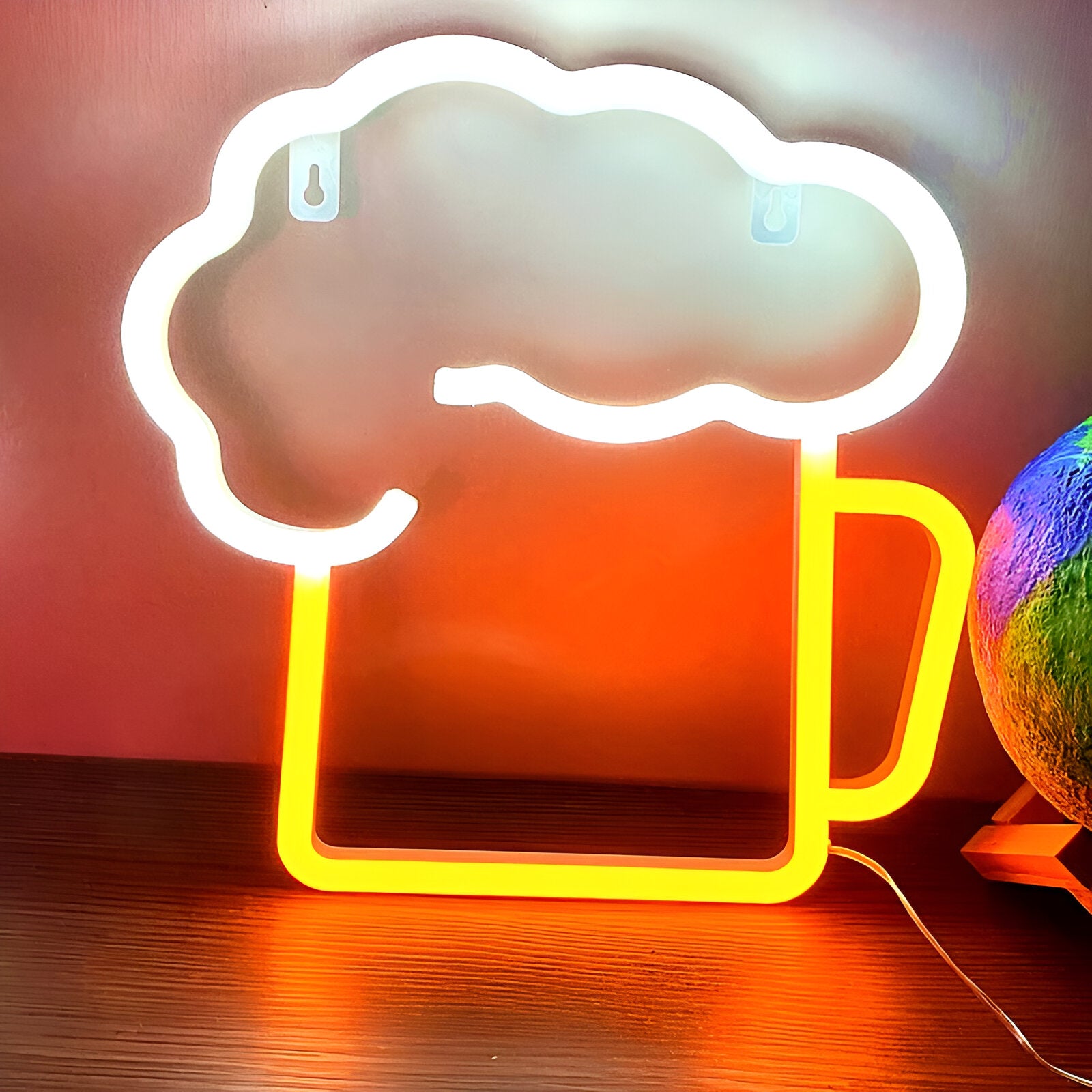 Neon beer sign