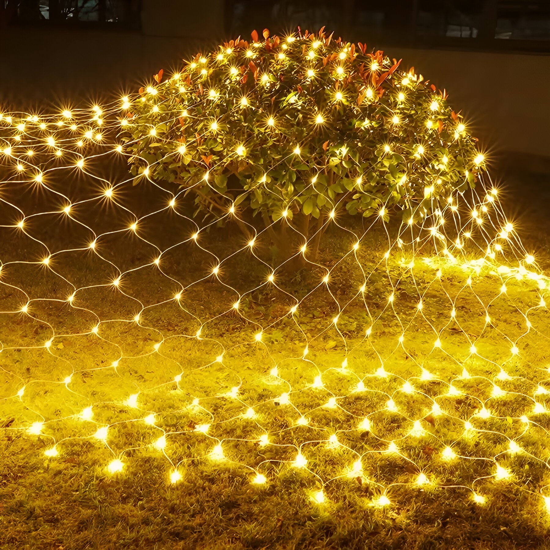 Christmas LED Net Curtain lights