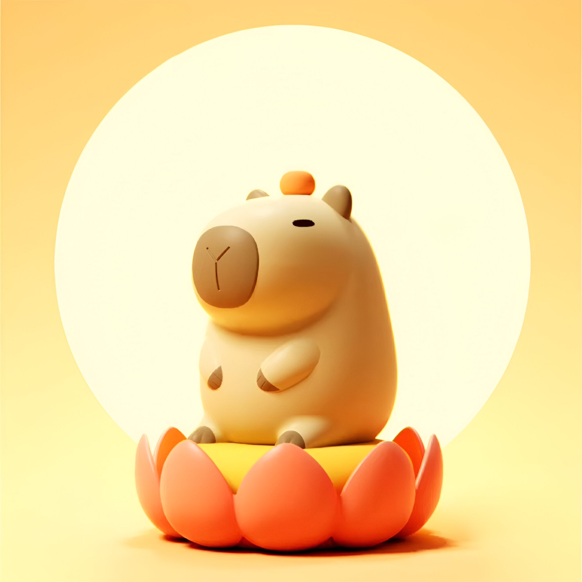 Cheap capybara night light