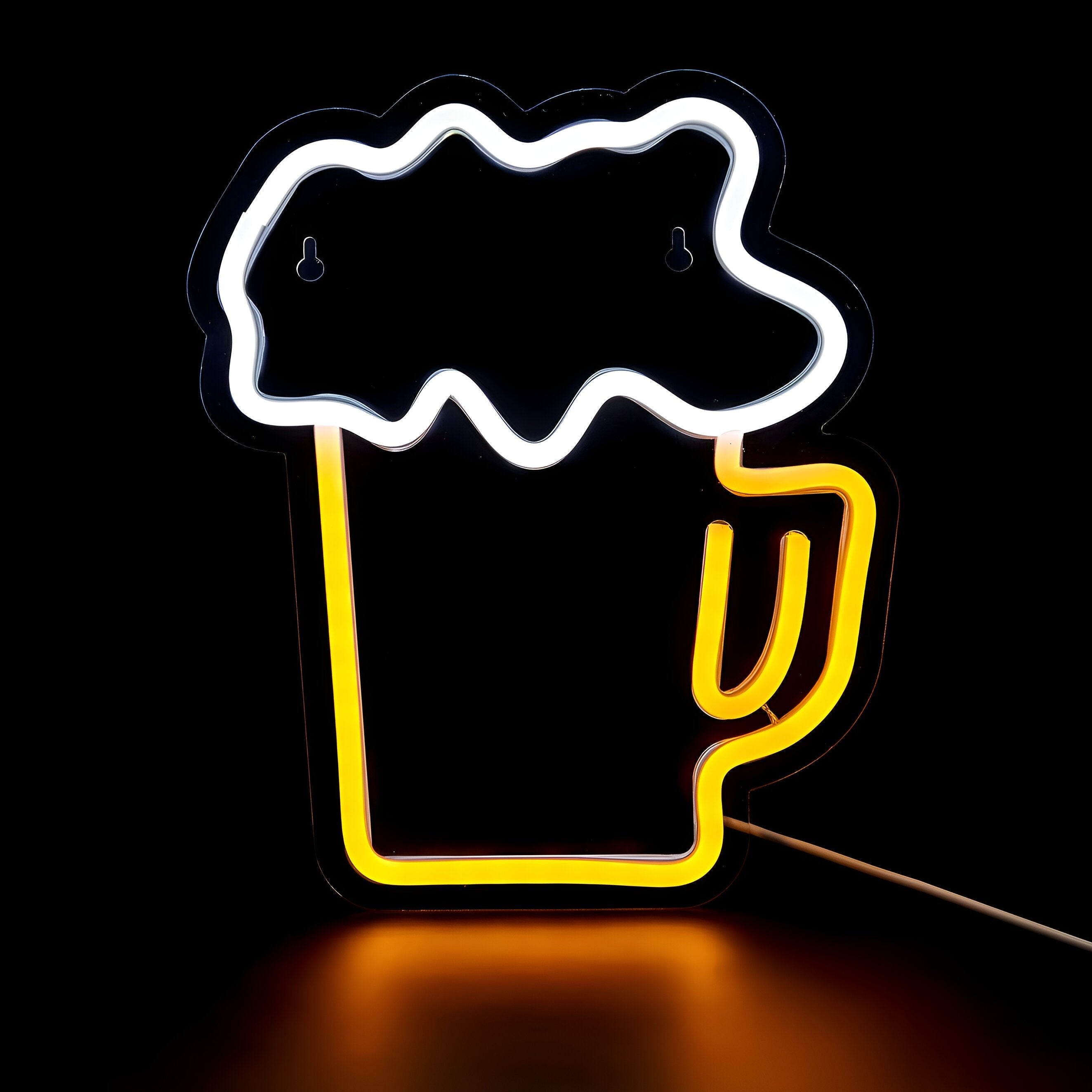 Neon beer sign